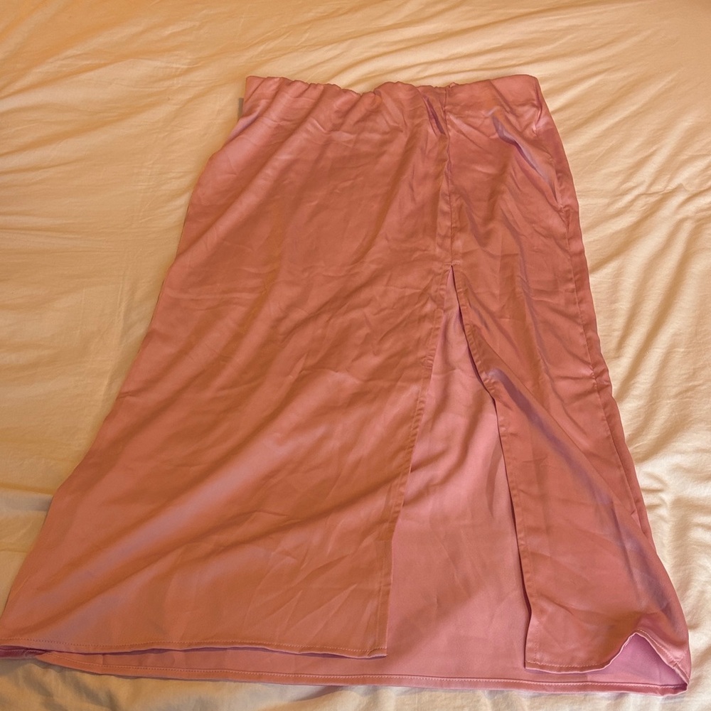a new day Asymmetrical Pink Skirt